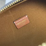 高仿CELINE-賽琳 迷你牛皮革包邊標誌印花手袋 - 多背法時尚配飾-10K642：圖片 9