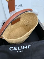 高仿CELINE-賽琳 TRIOMPHE磁扣牛皮革手提斜挎包-119742：圖片 8