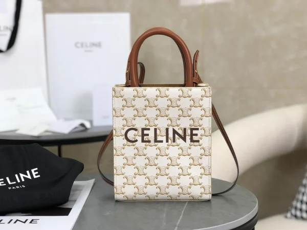 高仿CELINE-賽琳 TRIOMPHE CANVAS迷你手袋 - 時尚便攜，輕鬆容納大屏智能手機-194372：圖片 2