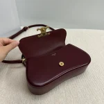 高仿CELINE-賽琳 TRIOMPHE牛皮革多功能手提斜挎包-119533：圖片 8