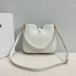高仿CELINE-賽琳 牛皮革多功能手提斜挎包 - 輕奢商務休閒風格-120693：圖片 4