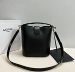 高仿CELINE-賽琳 Triomphe 牛皮革手提斜挎包-116613：圖片 3