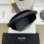 高仿CELINE-賽琳 經典TRIOMPHE磁扣牛皮手提斜挎包-119173：圖片 10