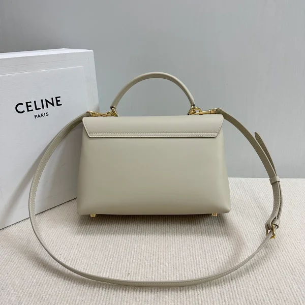 高仿CELINE-賽琳 TRIOMPHE牛皮革多功能手提斜挎包-117523：圖片 4