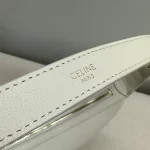 高仿CELINE-賽琳 金色飾面牛皮革肩背包-114713：圖片 7