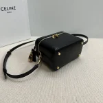 高仿CELINE-賽琳 CLOCHE CLÉS 牛皮革手提斜挎包-119463：圖片 5