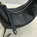 高仿CELINE-賽琳 金色牛皮多功能手提斜挎包 - 大容量智能手機收納-120723：圖片 5