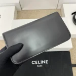 高仿CELINE-賽琳 迷你TRIOMPHE鎖扣牛皮手袋 - 多功能時尚隨身包-10L973：圖片 3