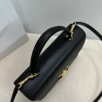 高仿CELINE-賽琳 經典TRIOMPHE牛皮革多功能手提斜挎包-117523：圖片 5