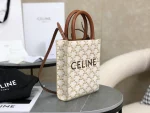 高仿CELINE-賽琳 TRIOMPHE CANVAS迷你手袋 - 時尚便攜，輕鬆容納大屏智能手機-194372：圖片 3