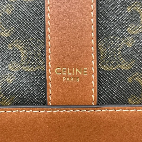 高仿CELINE-賽琳 時尚多功能斜挎包 - 人造革/牛皮革材質-191132：圖片 7