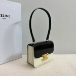 高仿CELINE-賽琳 Triomphe 牛皮革手提肩背包-118053：圖片 4