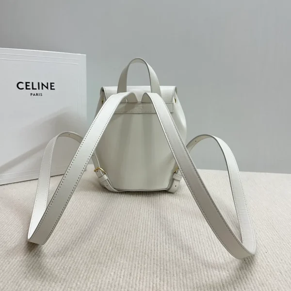 高仿CELINE-賽琳 TRIOMPHE磁扣多功能皮革包-118703：圖片 3