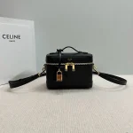 高仿CELINE-賽琳 CLOCHE CLÉS 牛皮革手提斜挎包-119463：圖片 2