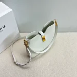 高仿CELINE-賽琳 牛皮革多功能手提斜挎包 - 輕奢商務休閒風格-120693：圖片 7