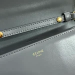 高仿CELINE-賽琳 迷你牛皮TRIOMPHE金屬扣手袋 - 多背法時尚斜挎包-10L033：圖片 9
