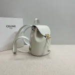 高仿CELINE-賽琳 TRIOMPHE磁扣多功能皮革包-118703：圖片 4