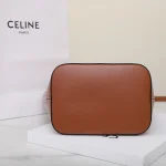 高仿CELINE-賽琳 復古牛皮革斜挎包 - 多功能便攜設計-113783：圖片 8