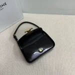 高仿CELINE-賽琳 經典TRIOMPHE牛皮革手提肩背包-118313：圖片 8