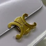 高仿CELINE-賽琳 經典TRIOMPHE牛皮革斜挎包-188423：圖片 10