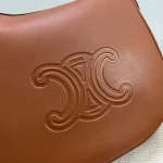 高仿CELINE-賽琳 金色飾面牛皮革肩背包-114713：圖片 6