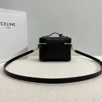 高仿CELINE-賽琳 CLOCHE CLÉS 牛皮革手提斜挎包-119463：圖片 3