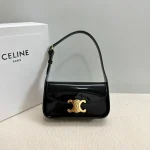 高仿CELINE-賽琳 經典TRIOMPHE牛皮革手提肩背包-118313：圖片 2