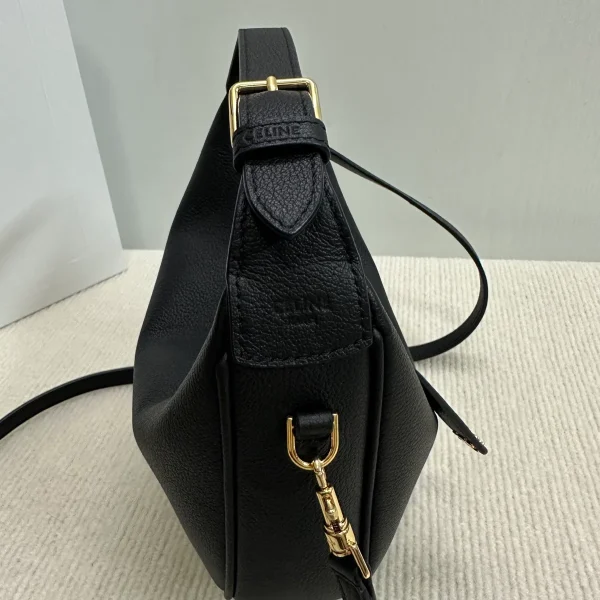 高仿CELINE-賽琳 金色牛皮多功能手提斜挎包 - 大容量智能手機收納-120723：圖片 6