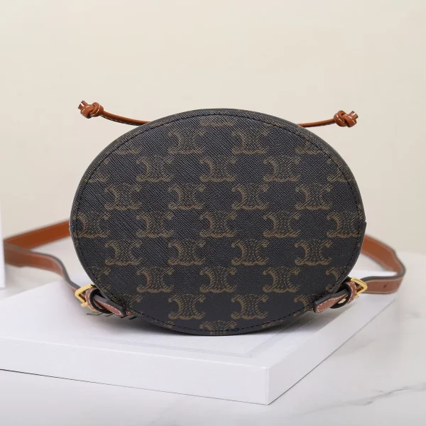 高仿CELINE-賽琳 Saint Laurent TRIOMPHE CANVAS 多功能印花背包-118702：圖片 7