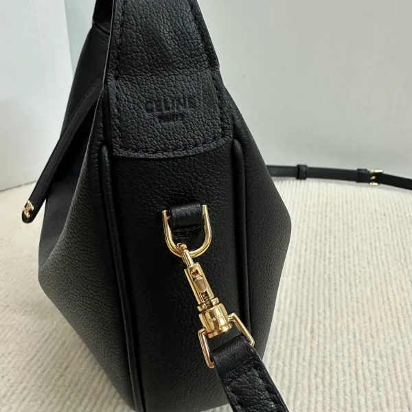 高仿CELINE-賽琳 金色牛皮多功能手提斜挎包 - 大容量智能手機收納-120723：圖片 7