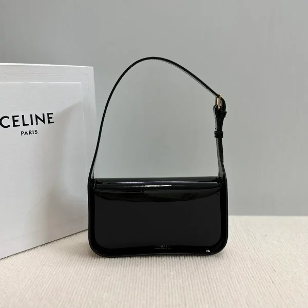 高仿CELINE-賽琳 經典TRIOMPHE牛皮革手提肩背包-118313：圖片 3