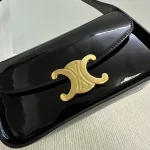 高仿CELINE-賽琳 經典TRIOMPHE牛皮革手提肩背包-118313：圖片 5