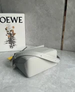 高仿羅意威/LOEWE 編制手柄單肩包：圖片 28