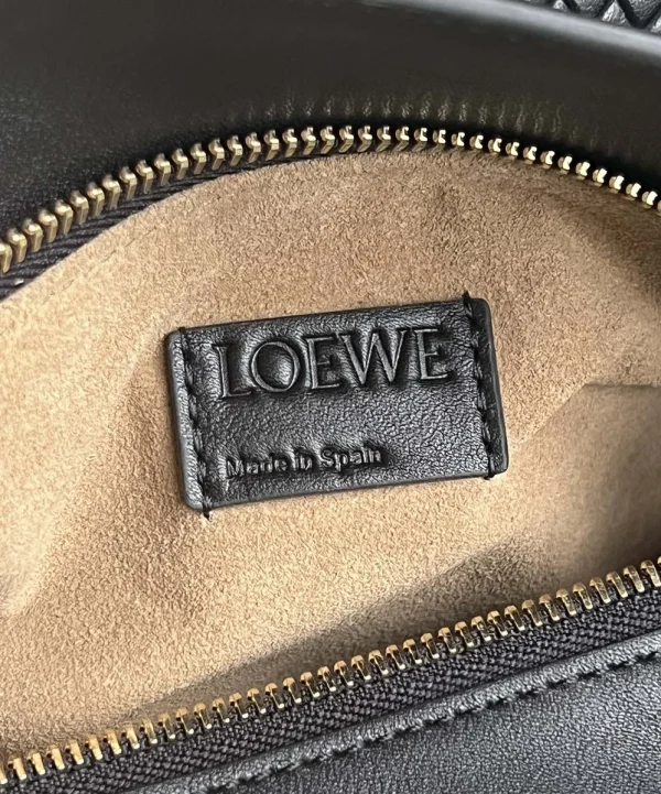 高仿羅意威/LOEWE 編制手柄單肩包：圖片 19
