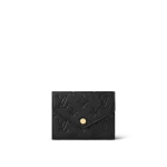 高仿LV Victorine錢包 | Monogram Empreinte皮革 多卡位拉鏈零錢包-M64060