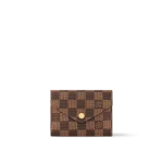 高仿LV Victorine Damier Ebene 女士錢包 | 信封式設計拉鏈零錢格-N41659