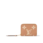 高仿LV Monogram Empreinte拉链零钱包 - 经典Arizona色小巧多功能钱夹-M12760
