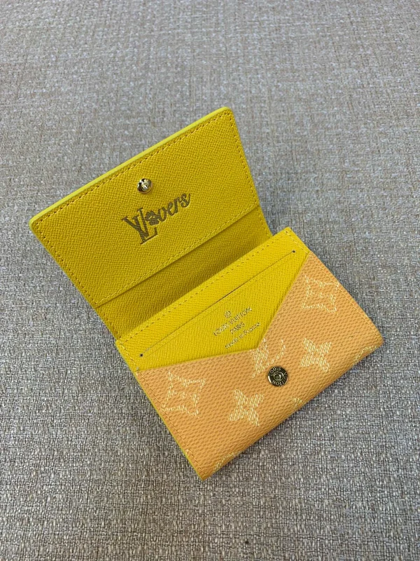高仿LV Envelope名片夾 | Monogram Heritage帆布 超薄設計 商務禮品首選-M12664：圖片 5