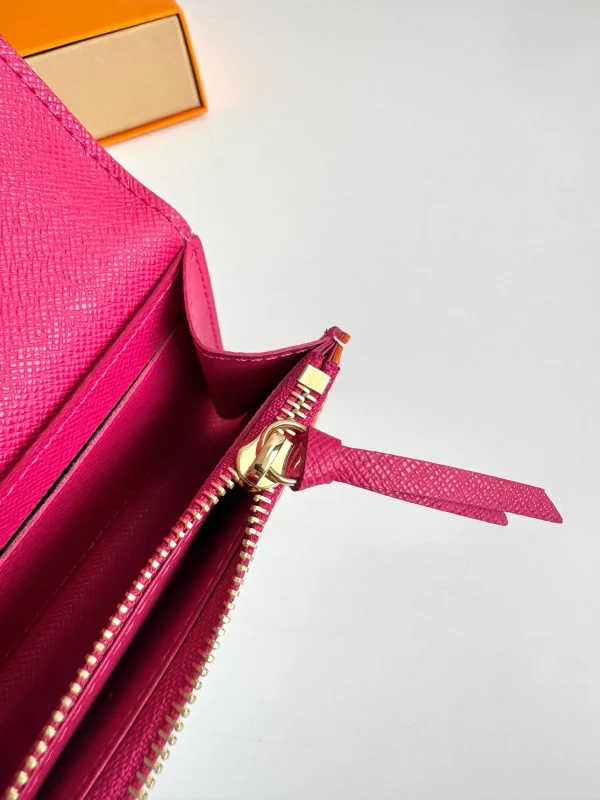 高仿LV  x 村上隆 Rosalie 零錢包 | 限量復刻版 Monogram 彩色塗層帆布-M13399：圖片 9