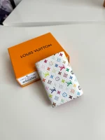 高仿LV  x 村上隆 Rosalie 零錢包 | 限量復刻版 Monogram 彩色塗層帆布-M13399：圖片 2