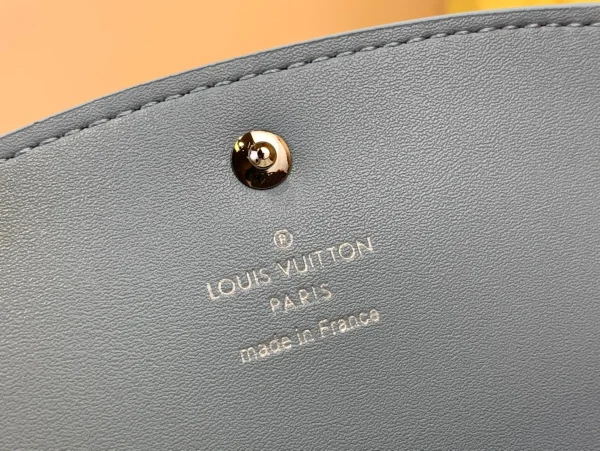 高仿LV Iris 小型錢包 | Mahina皮革 Monogram打孔通花設計-M62542：圖片 8