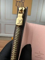 高仿LV Zoé錢包 | Monogram帆布玫瑰粉牛皮 時尚迷你錢包-M62933：圖片 9