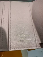 高仿LV Zoé錢包 | Monogram帆布玫瑰粉牛皮 時尚迷你錢包-M62933：圖片 8