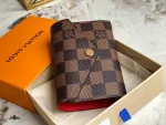 高仿LV Victorine Damier Ebene 女士錢包 | 信封式設計拉鏈零錢格-N41659：圖片 3