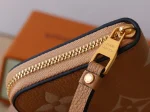 高仿LV Monogram Empreinte拉链零钱包 - 经典Arizona色小巧多功能钱夹-M12760：圖片 5