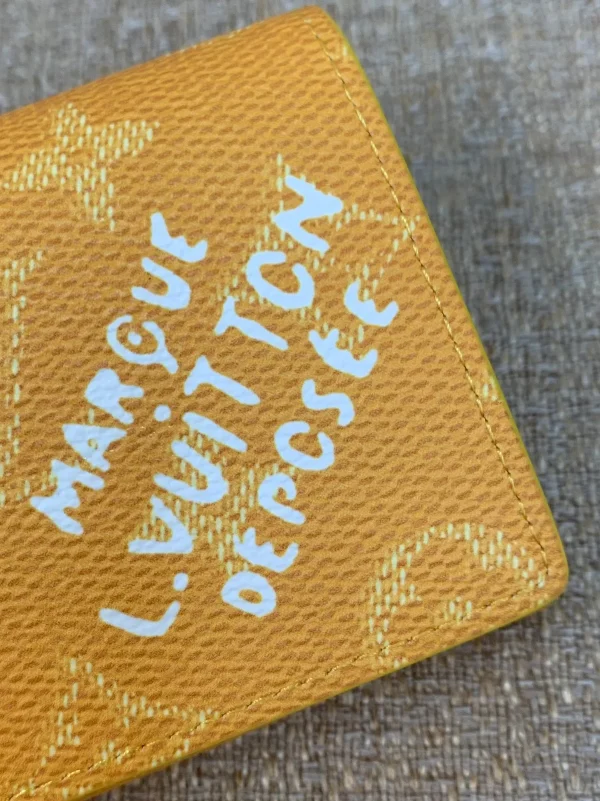 高仿LV Envelope名片夾 | Monogram Heritage帆布 超薄設計 商務禮品首選-M12664：圖片 10