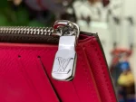 高仿LV LV Victorine錢包 | Monogram帆布 Pondichéry粉紅 多層收納設計-M12392：圖片 8