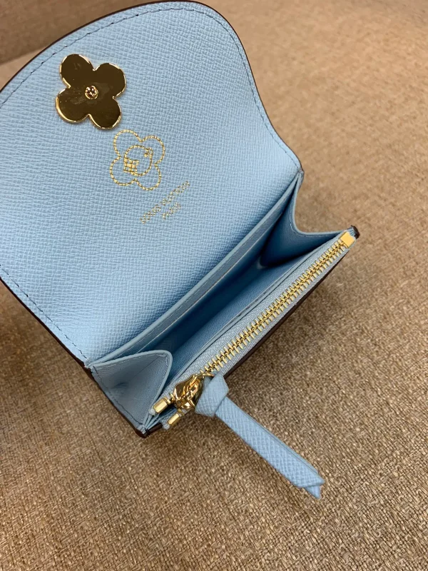 高仿LV Rosalie零錢包Snow Show系列 | 限量聖誕Monogram帆布Vivienne設計-M12239：圖片 7