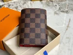 高仿LV Victorine Damier Ebene 女士錢包 | 信封式設計拉鏈零錢格-N41659：圖片 4