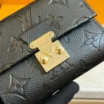 高仿LV Métis小型錢包 | Monogram Empreinte皮革 經典S-lock鎖扣設計-M80880：圖片 7
